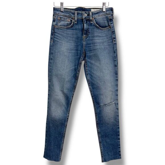 Rag & Bone Cate Mid-Rise Skinny Jeans - Picture 2 of 12